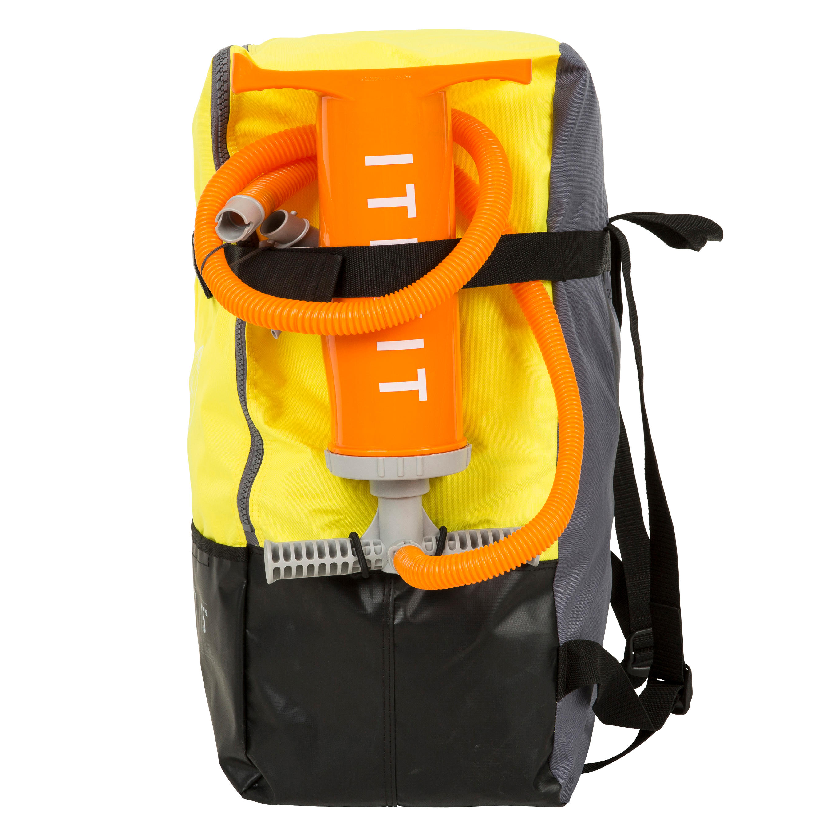 INFLATABLE TOURING KAYAK 1 PLACE YELLOW 28/29