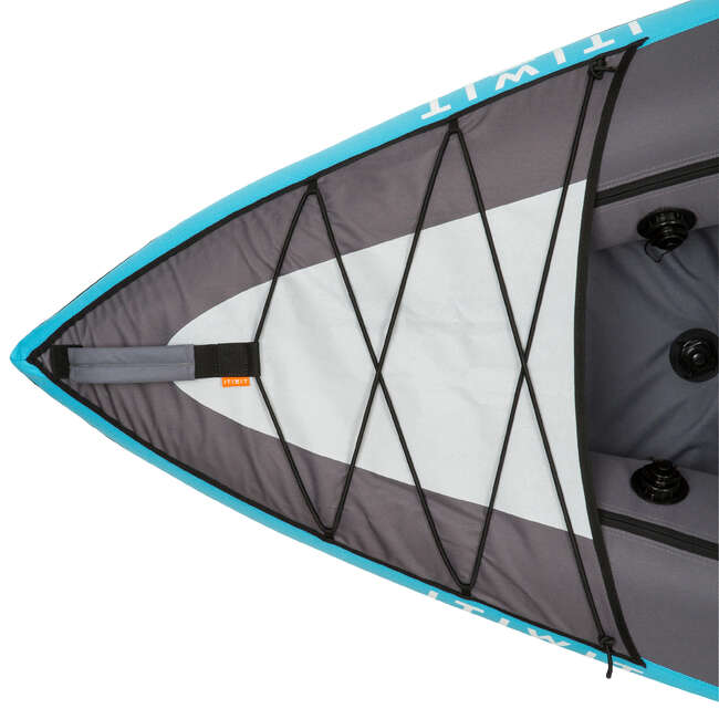 ITIWIT 3Person Inflatable Kayak Blue Decathlon