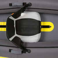 INFLATABLE TOURING KAYAK 1 PLACE YELLOW