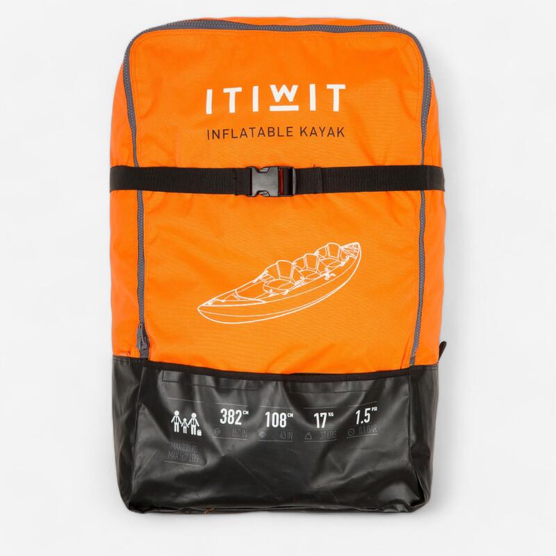 

РЮКЗАК ДЛЯ ТРАНСПОРТИРОВКИ КАНОЭ И КАЯКА ITIWIT 1_SLASH_2_SLASH_3, X8309267