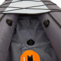 3-Seat Inflatable Kayak - KTI 100 Orange/Black