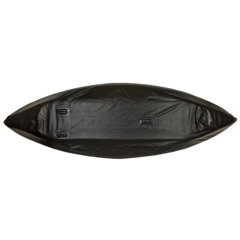 INFLATABLE TOURING KAYAK 1/2 PLACES GREEN