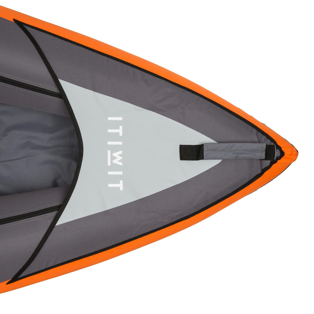 Canoa Kayak Travesía Naranja 2/3 Plazas Inflable