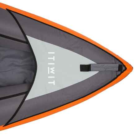 100 2/3 PERSON TOURING INFLATABLE KAYAK - ORANGE