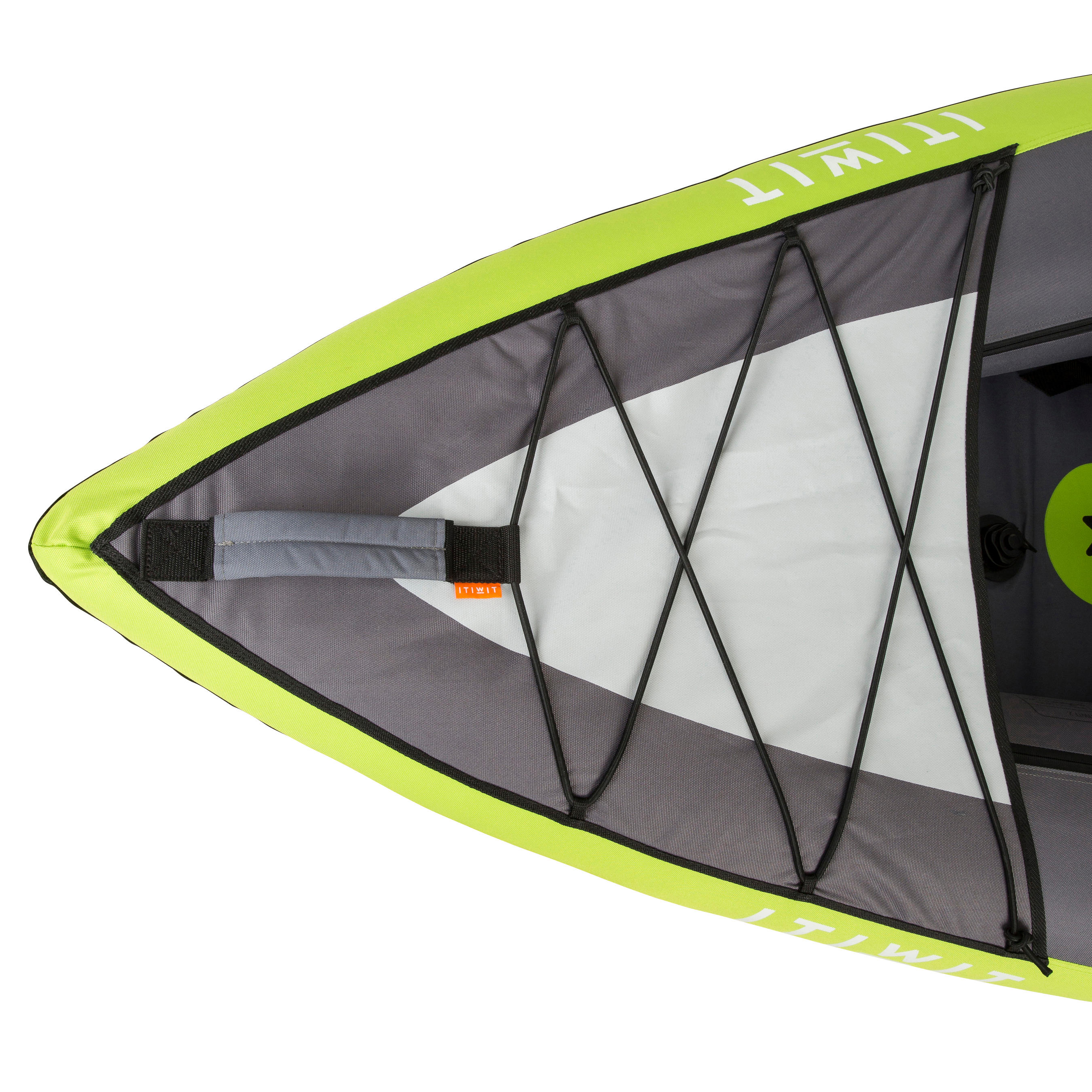 2-Seat Inflatable Kayak - KTI 100 Green - ITIWIT