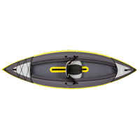 INFLATABLE TOURING KAYAK 1 PLACE YELLOW