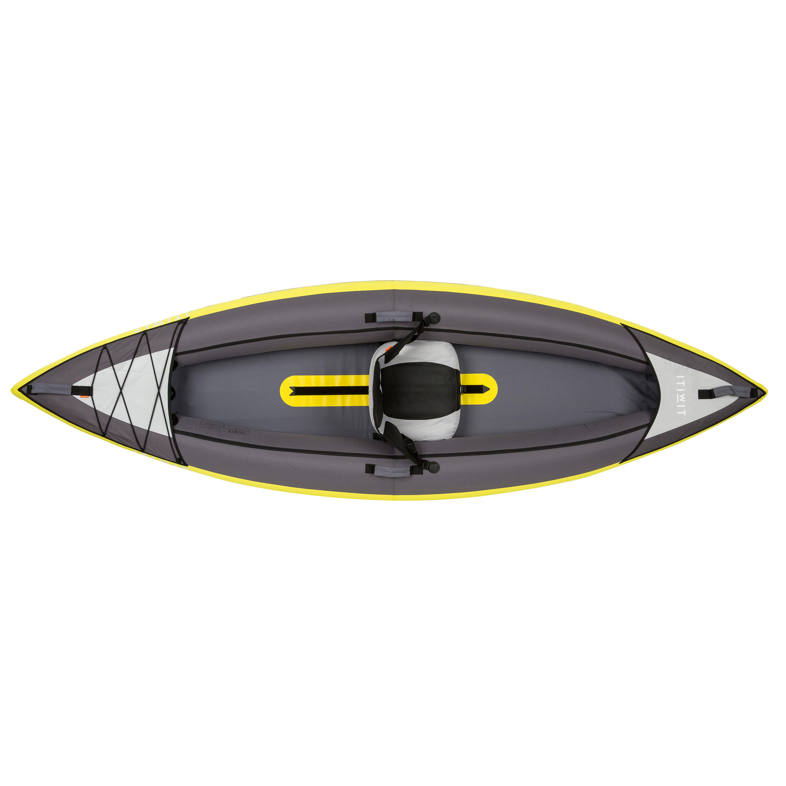 INFLATABLE TOURING KAYAK 1 PLACE YELLOW 3/29