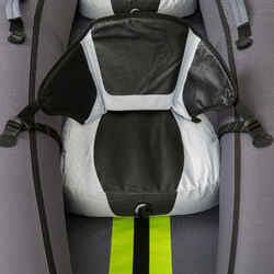 INFLATABLE TOURING KAYAK 1/2 PLACES GREEN
