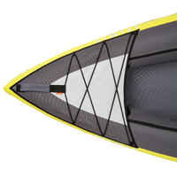 INFLATABLE TOURING KAYAK 1 PLACE YELLOW