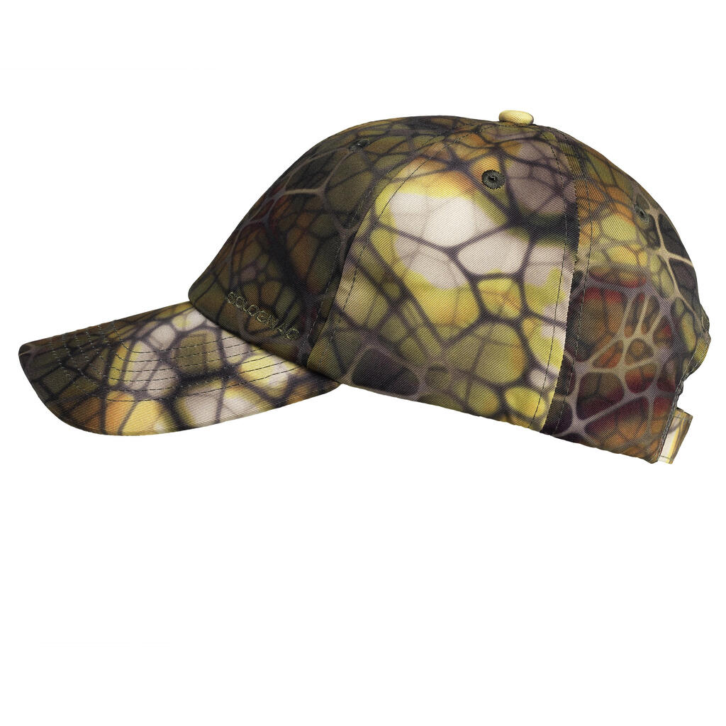 Elpojoša medību cepure ar nagu “100”, “Furtiv” kamuflāžas