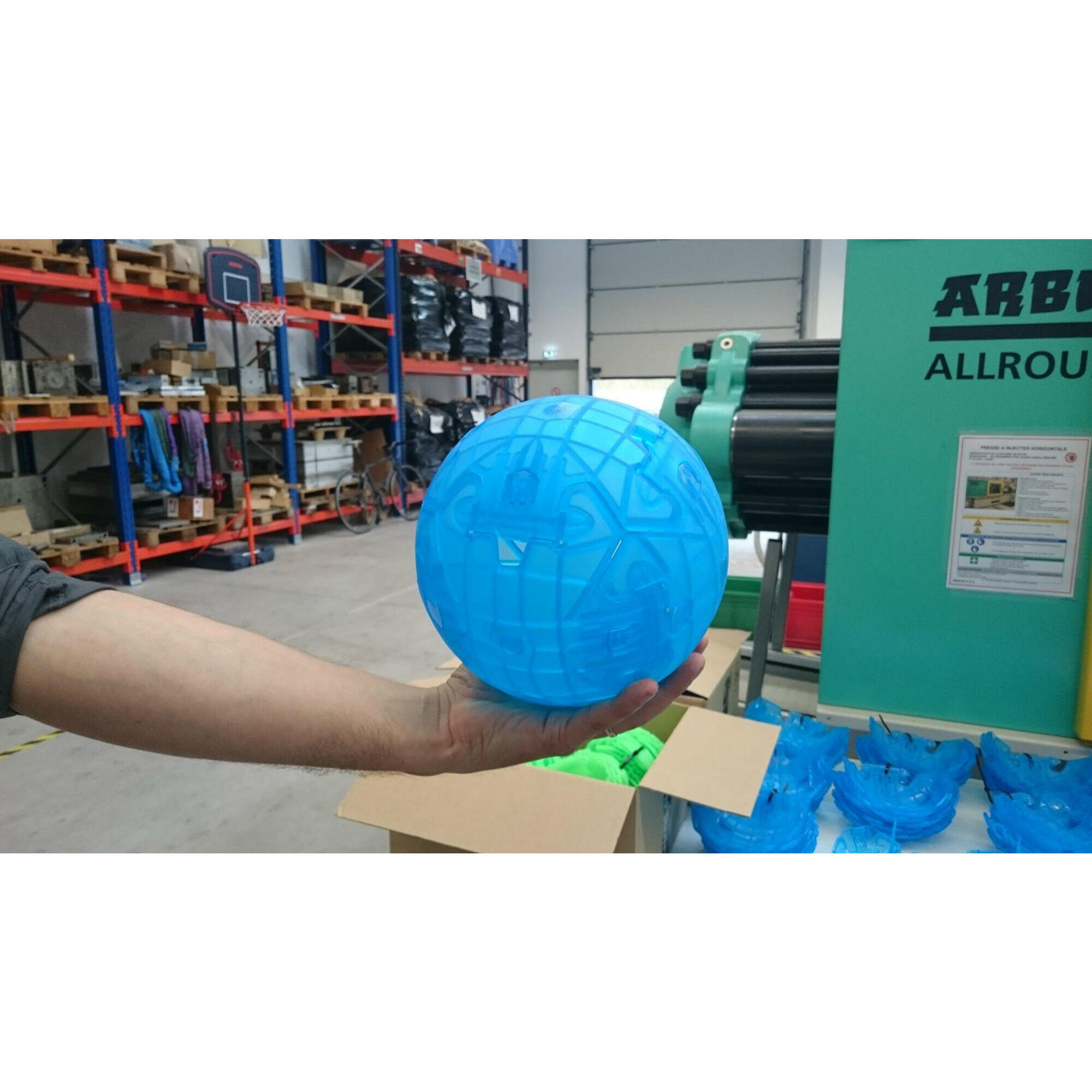 Minge Fotbal Easyball T5 Albastru