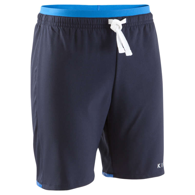 KIPSTA F500 Kids' Football Shorts Navy Blue Decathlon