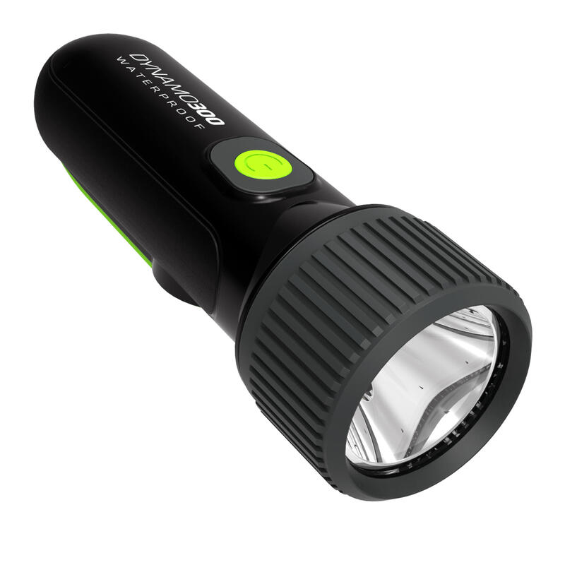 Dynamo 300 WP 35 Lumens WindUp Torch Black