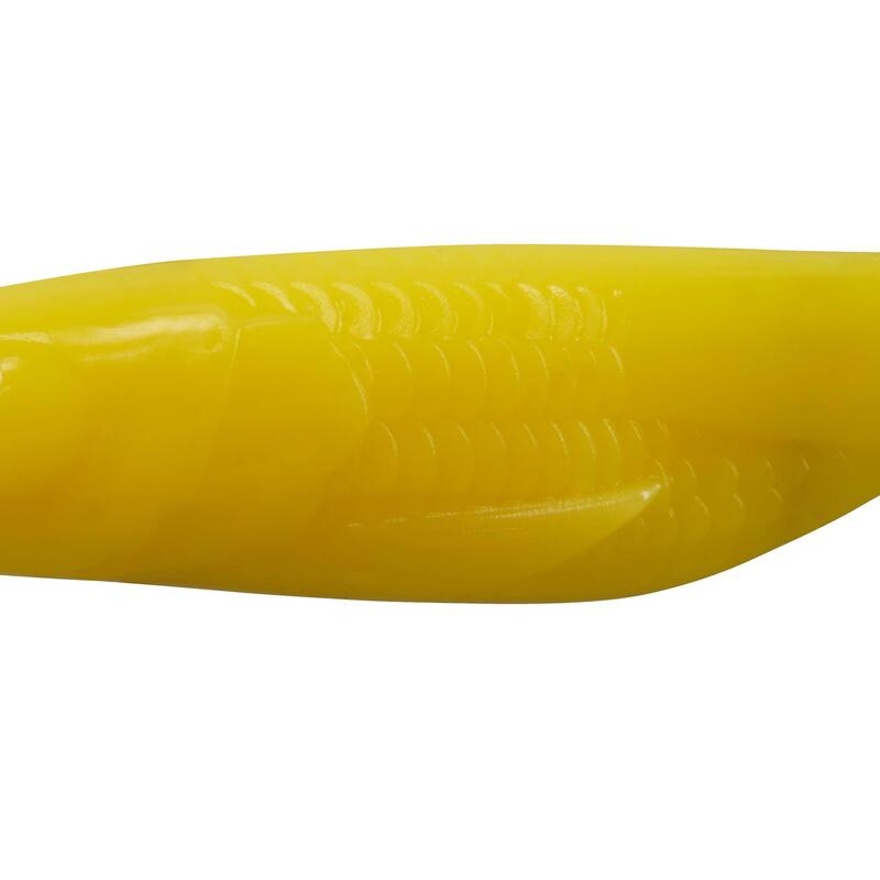 SEÑUELO FLEXIBLE PESCA GOWAN 85 YELLOW