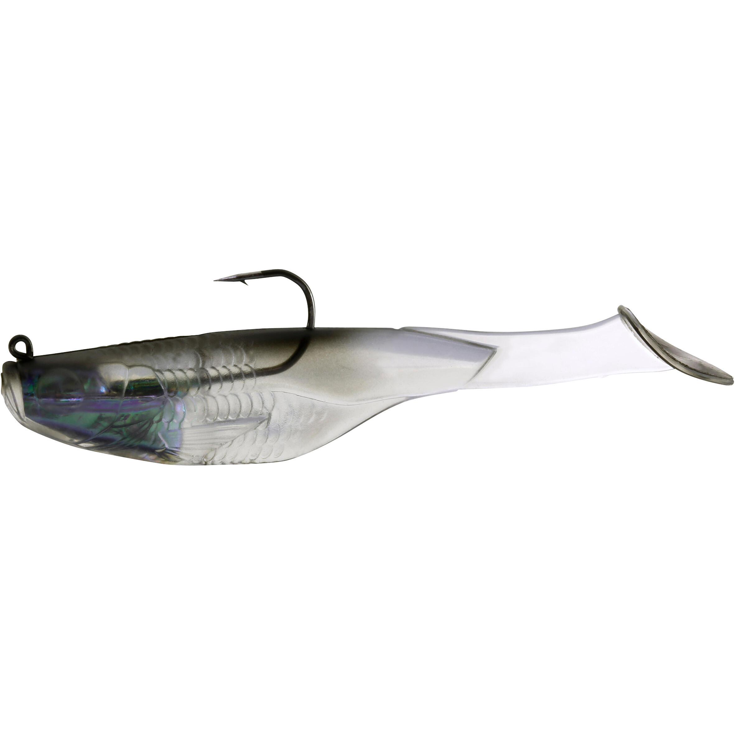 Fishing Soft Lure Chelt 100 Black - One Size By CAPERLAN | Decathlon