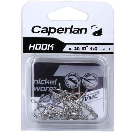 Sea fishing eyed hook NICKEL WORM EYE HOOK