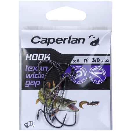 Fishing Texan Wide Gap Hook 3/0