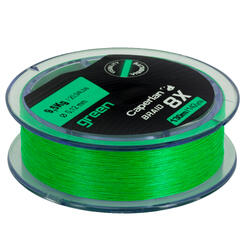 TRENZA DE PESCA BRAID 8X GREEN 130 m 