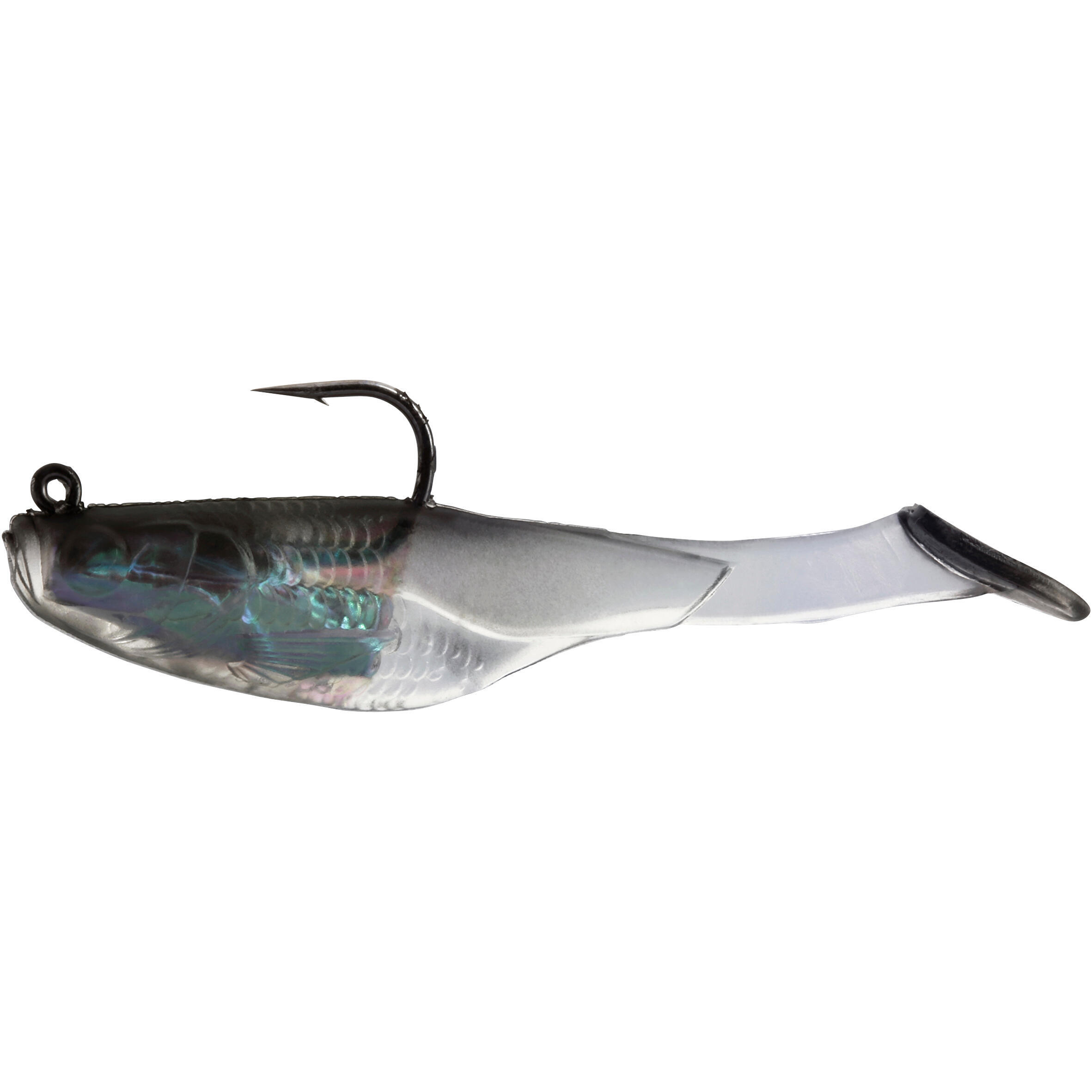 CHELT 50 SOFT FISHING LURE - BLACK BACK 1/2