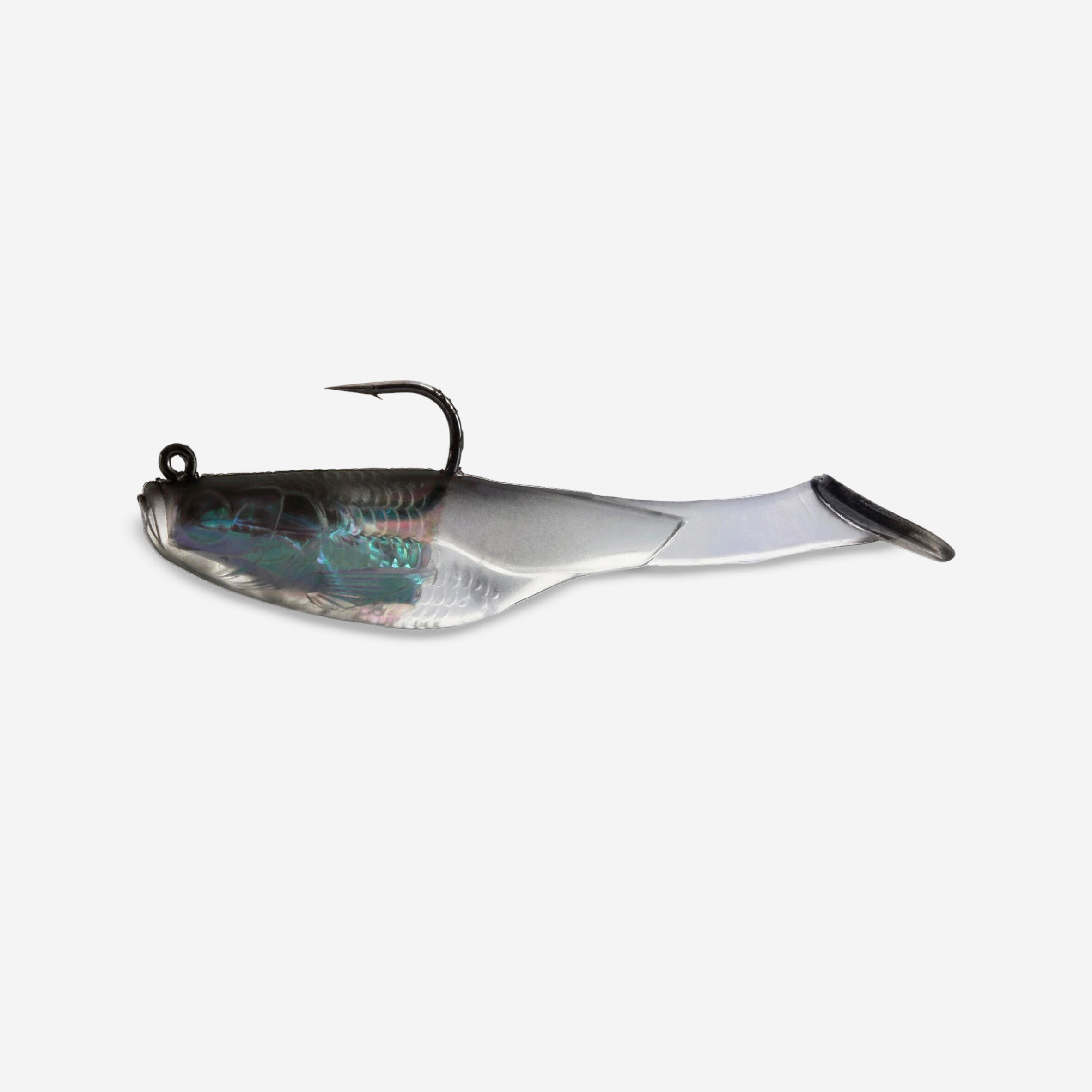 SOFT FISHING LURE CHELT 50 BLACK BACK