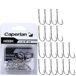 SINGLE FISHING HOOK NICKEL WORM EYE HOOK