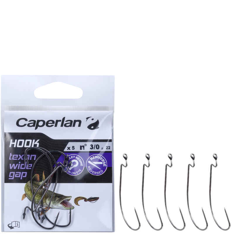 Fishing Texan Wide Gap Hook 3/0