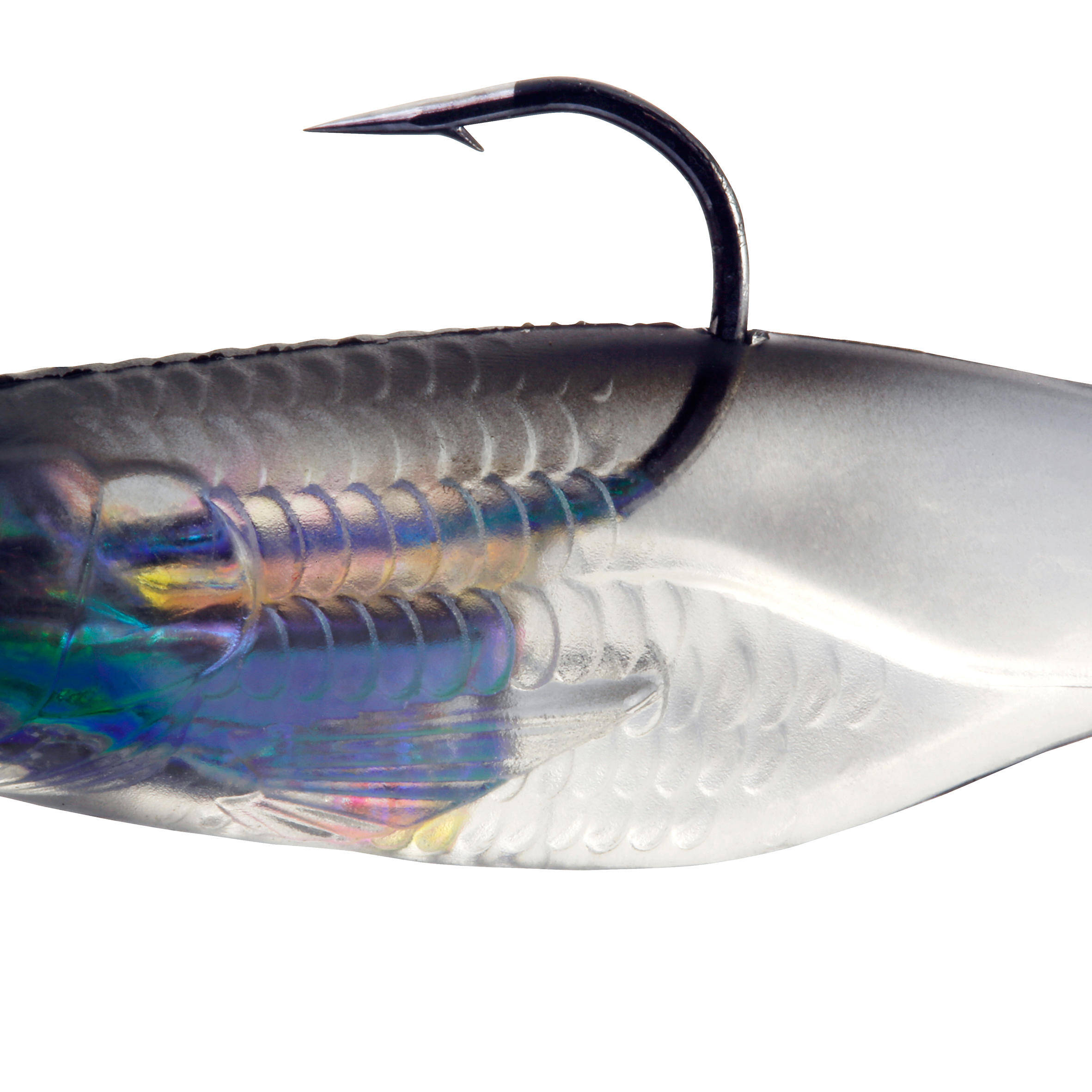CHELT 75 SOFT FISHING LURE - BLACK BACK -  4