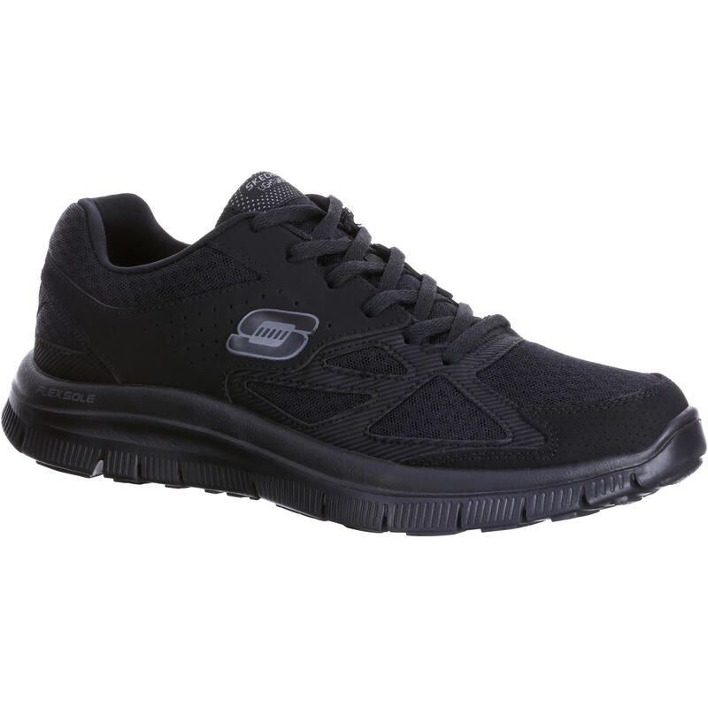 Skechers Flex Advantage Hombre Zapatillas Caminar Negro