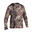 Jagdshirt langarm 100 Camouflage atmungsaktiv