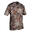 T-SHIRT CHASSE MANCHES COURTES 100 RESPIRANT CAMOUFLAGE FORET