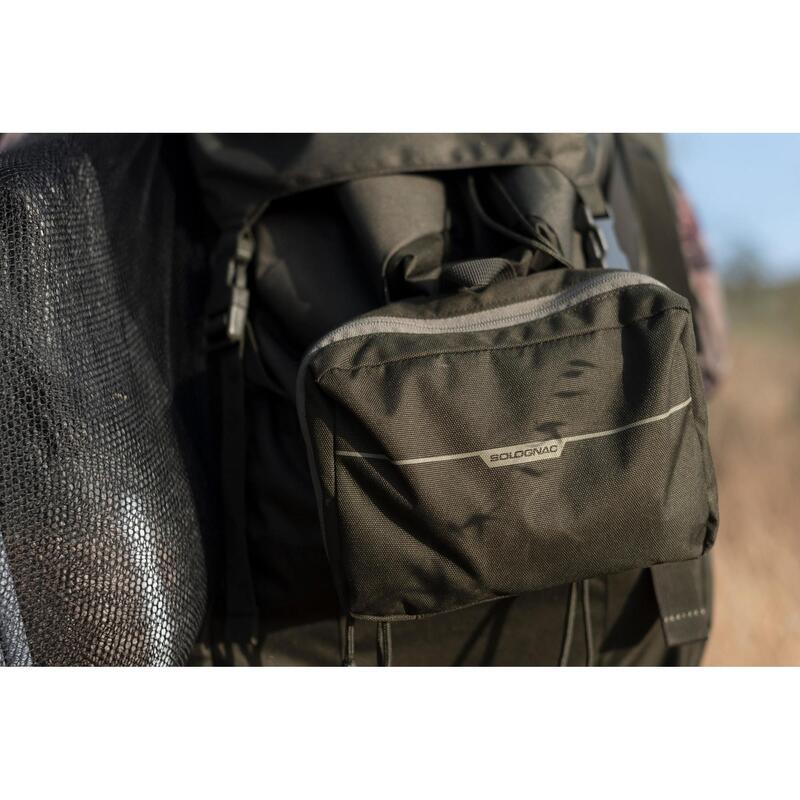 POCHE CHASSE X-ACCESS COMPARTIMENTS SECURISES PAR ZIP VERT