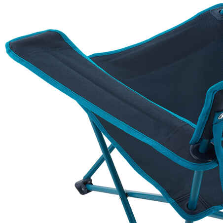 BLUE FOLDING CHAIR FOR CAMPING