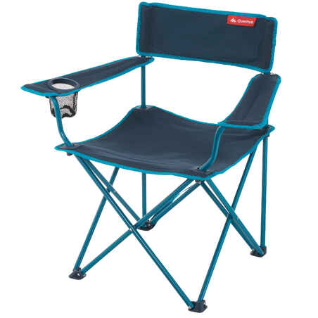 BLUE FOLDING CHAIR FOR CAMPING
