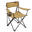 Folding camping chair / hiker's camp yellow