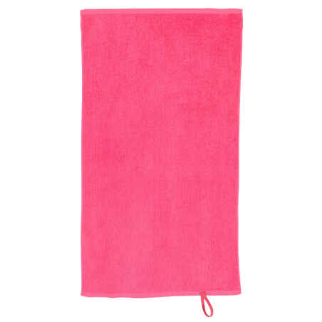 Serviette petite fitness coton rose