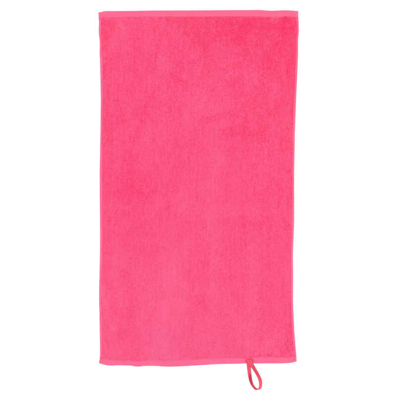 Small Cotton Fitness Towel - Pink Small Cotton Fitness Towel - Pink