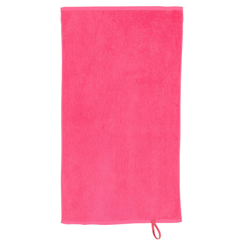 Pamuklu Spor Havlusu - Gri - 90x50 Cm