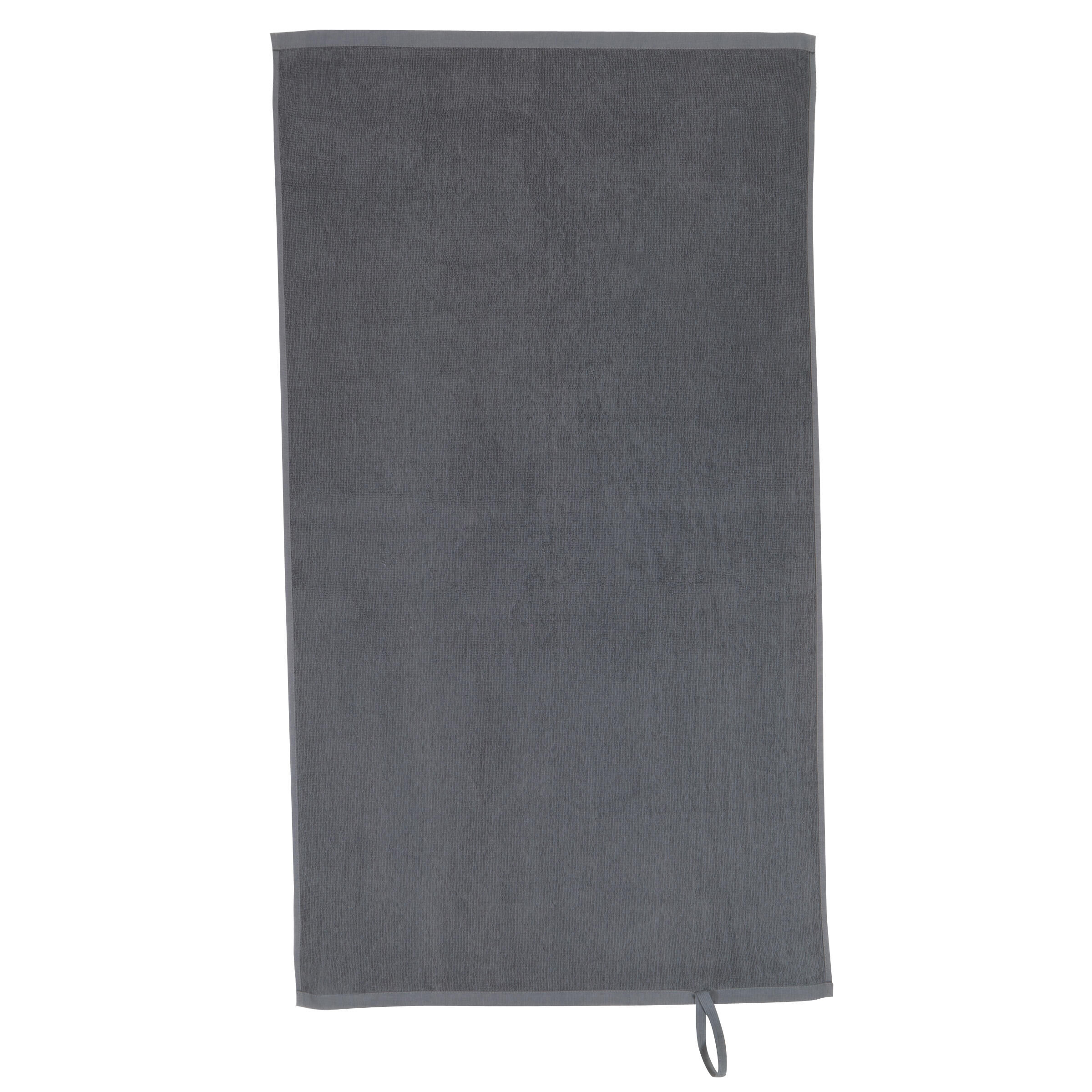 DOMYOS Small Cotton Fitness Towel - Grey