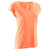 T-Shirt Energy Damen orange