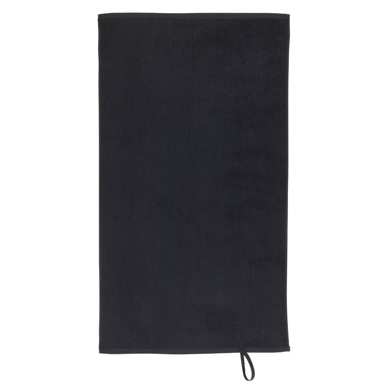 Gym Towel Cotton Black