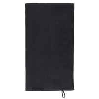 Small Cotton Fitness Towel - Black