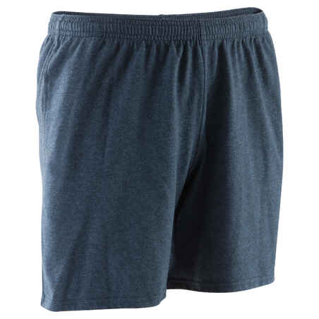 100 Mid-Thigh Regular-Fit Stretching Shorts - Dark Grey