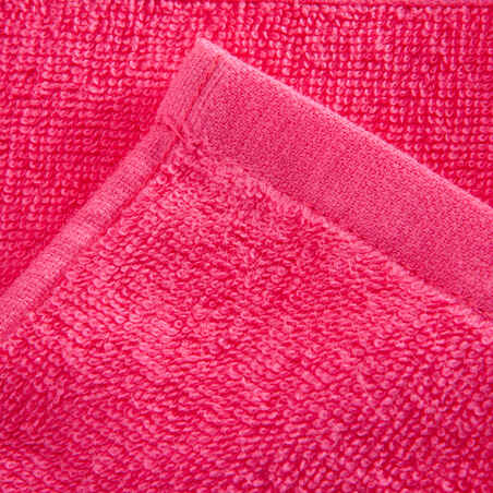 Fitness-Handtuch klein Baumwolle rosa