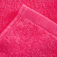 Small Cotton Fitness Towel - Pink