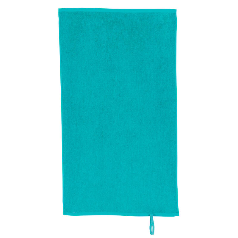 Small Cotton Fitness Towel - Blue