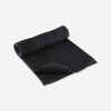 Small Cotton Fitness Towel - Black