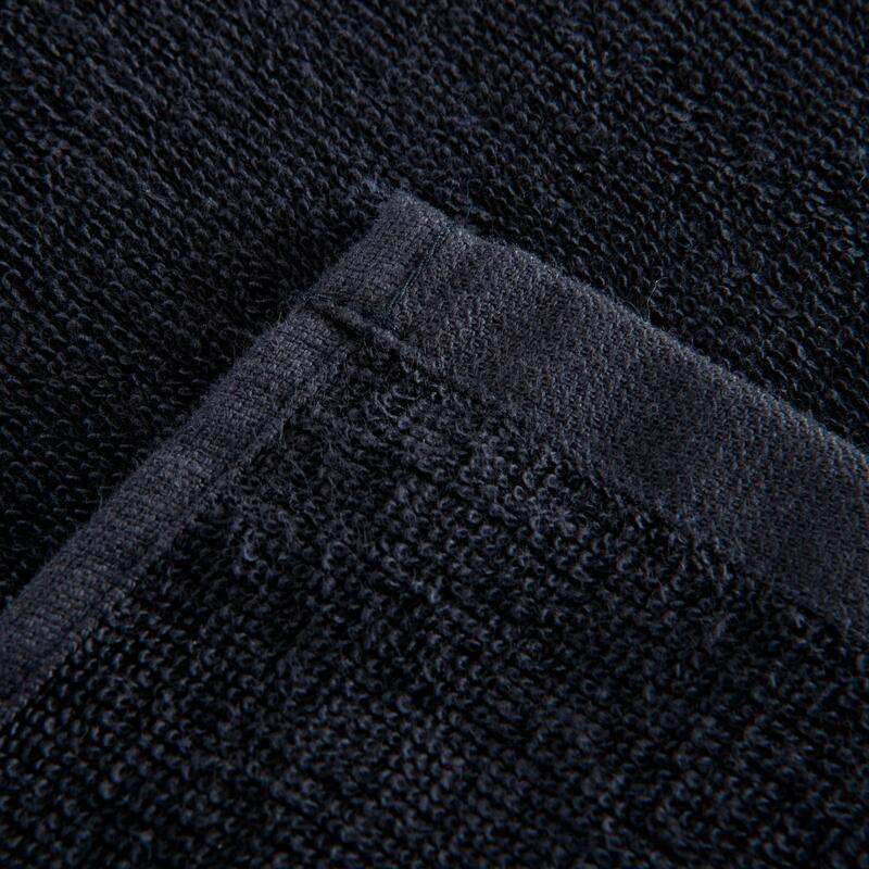 Small Cotton Fitness Towel Grey DOMYOS Decathlon