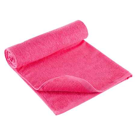 Fitness-Handtuch klein Baumwolle rosa