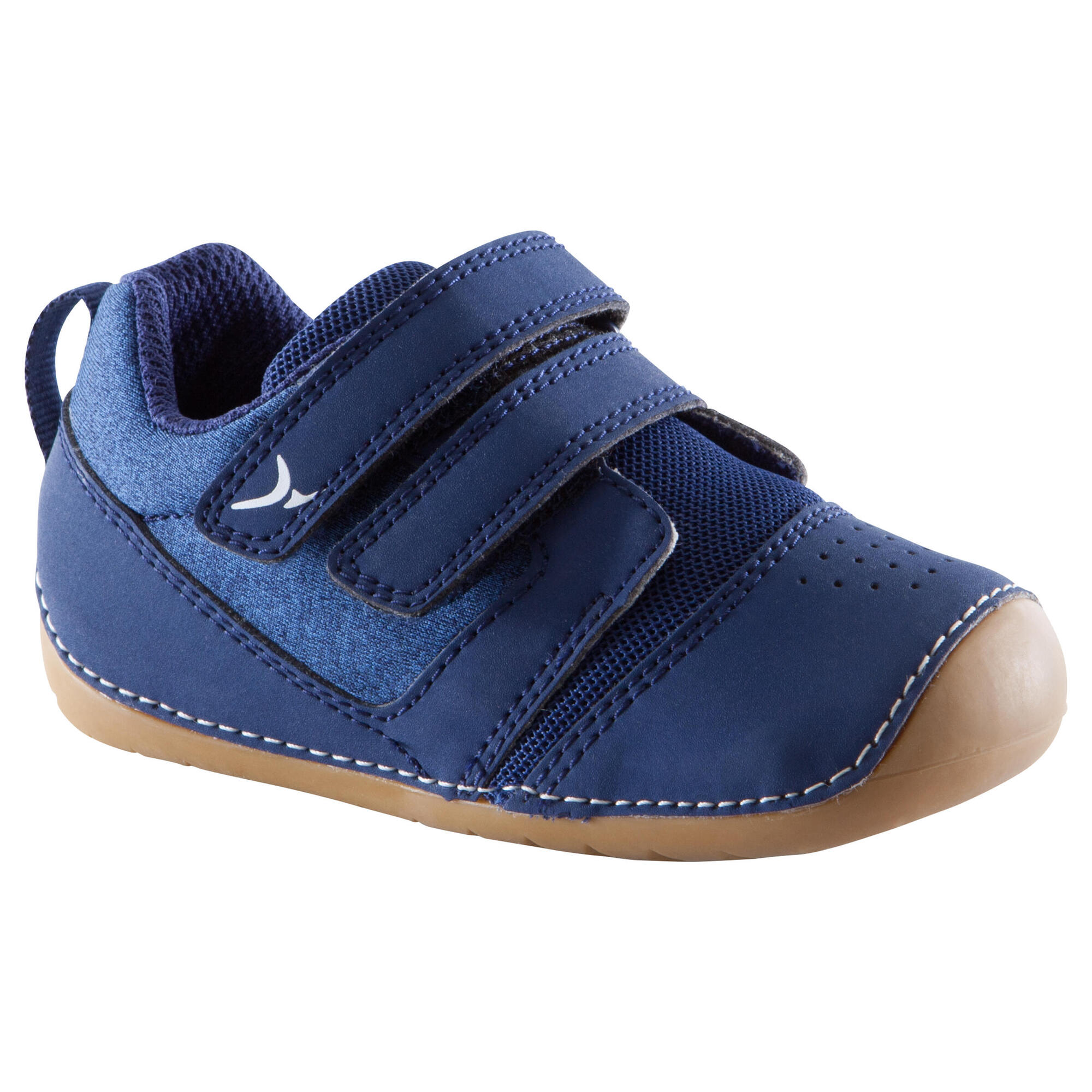 500 I Learn Gym Shoes - Navy Blue/Brown 