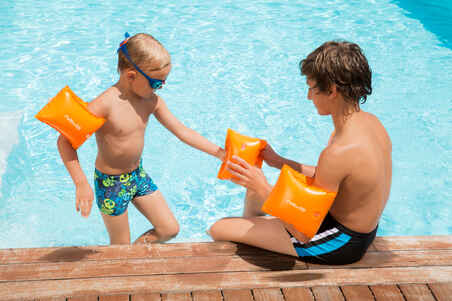 Children's Swimming Armbands - Orange